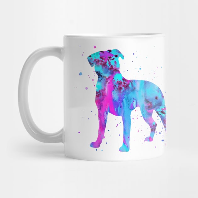 American Pit Bull Terrier, by RosaliArt